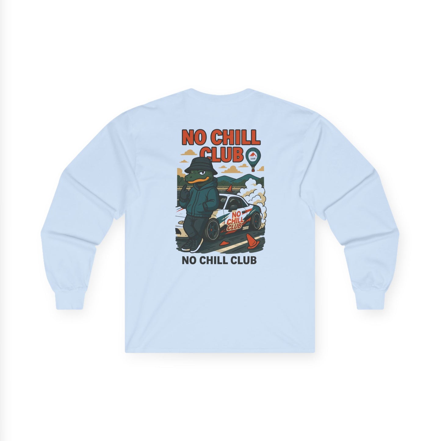 No Chill Club Long Sleeve – Komodo Drift Missile Edition