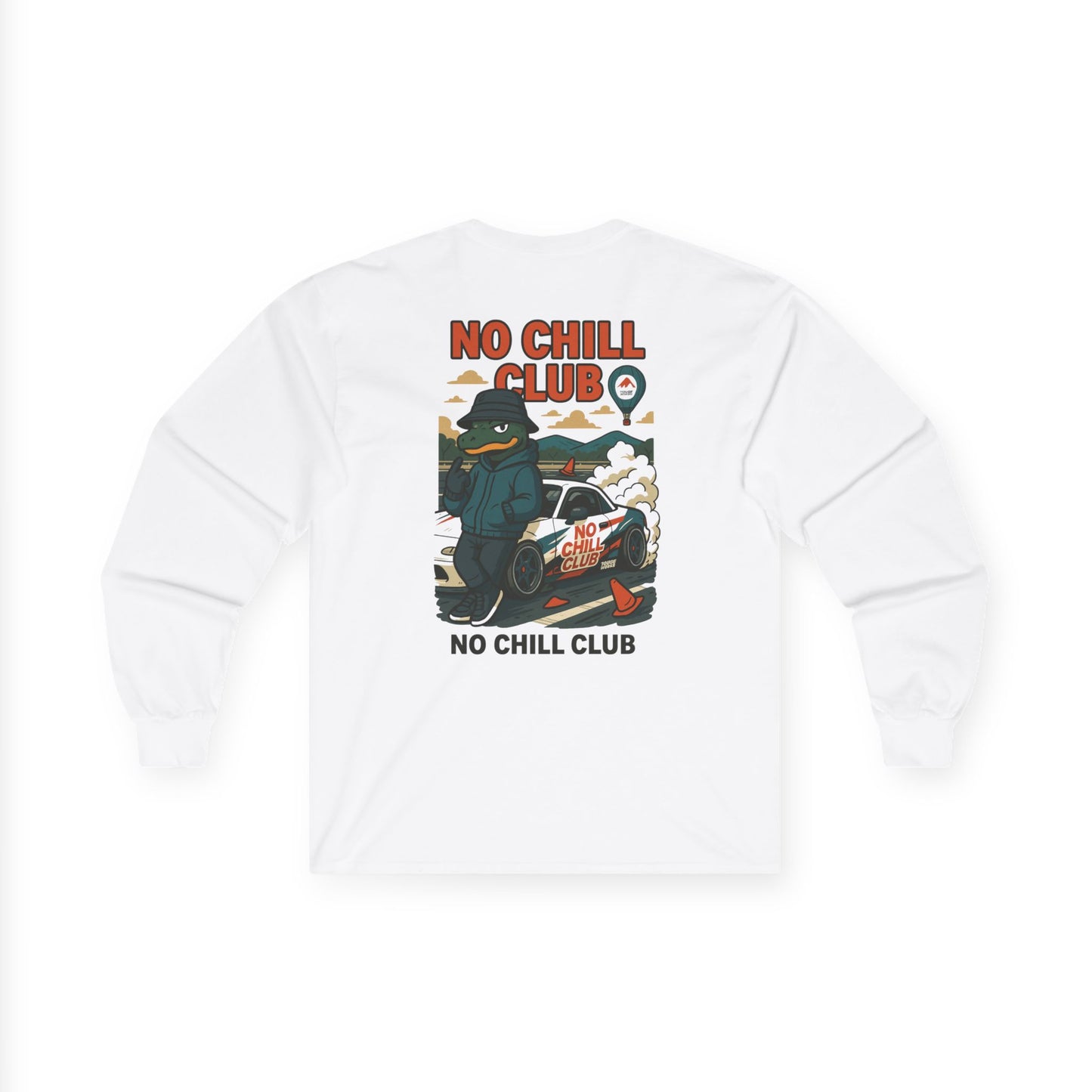 No Chill Club Long Sleeve – Komodo Drift Missile Edition