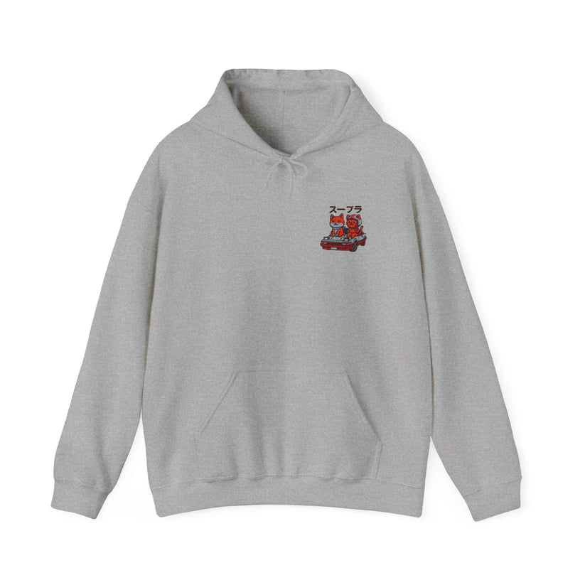 "Heritage Slide" Embroidered Hoodie – Touge Works