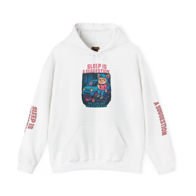 No Chill Club Hoodie — Sleep Is a Suggestion
