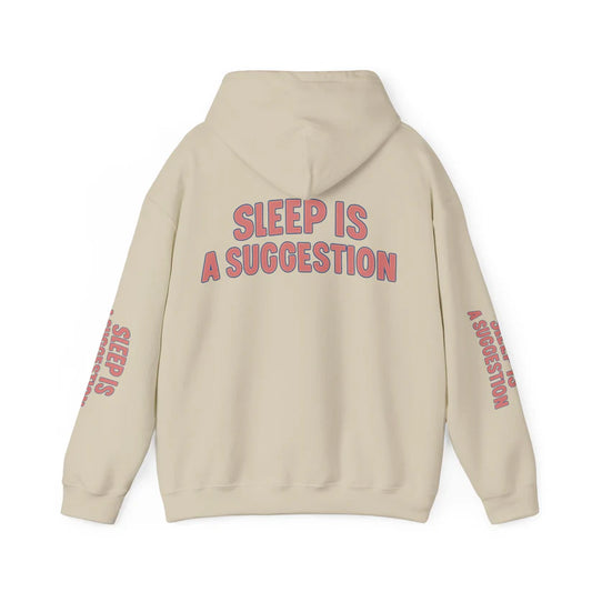 No Chill Club Hoodie — Sleep Is a Suggestion